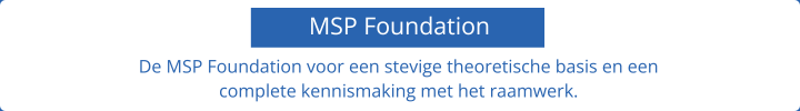 MSP Foundation niveau